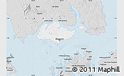 Silver Style Map of Singapore