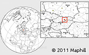 Blank Location Map of Revuca