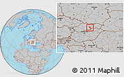Gray Location Map of Revuca