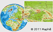 Physical Location Map of Revuca