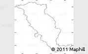 Blank Simple Map of Revuca, cropped outside, no labels