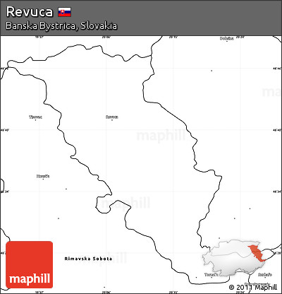 Blank Simple Map of Revuca