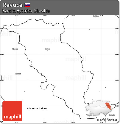 Blank Simple Map of Revuca