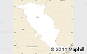 Classic Style Simple Map of Revuca
