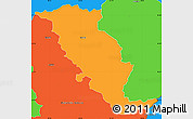 Political Simple Map of Revuca