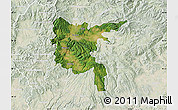 Satellite Map of Zvolen, lighten