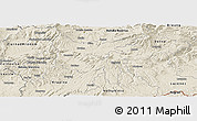 Shaded Relief Panoramic Map of Zvolen