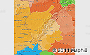 Political Shades Map of Bratislava