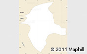 Classic Style Simple Map of Okres Bratislava II