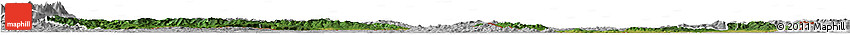 Satellite Horizon Map of Kosice, lighten, desaturated