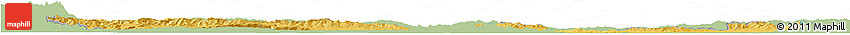Savanna Style Horizon Map of Kosice, single color outside