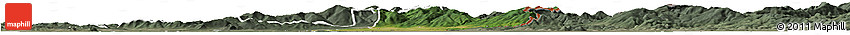 Satellite Horizon Map of Sobrance, semi-desaturated
