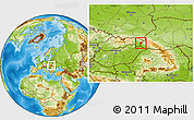 Physical Location Map of Sobrance
