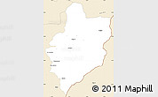 Classic Style Simple Map of Sobrance