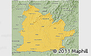 Savanna Style 3D Map of Nitra