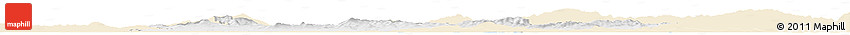 Classic Style Horizon Map of Nitra, single color outside