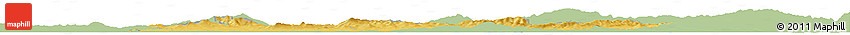 Savanna Style Horizon Map of Nitra, single color outside
