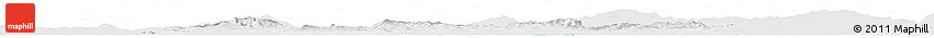Silver Style Horizon Map of Nitra, single color outside