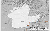 Gray 3D Map of Levice
