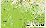 Physical 3D Map of Levice