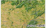 Satellite 3D Map of Levice