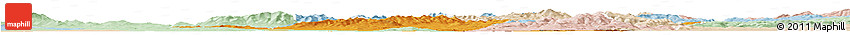 Political Horizon Map of Levice, lighten