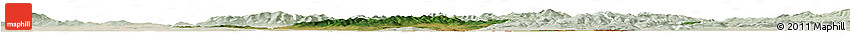 Satellite Horizon Map of Levice, lighten
