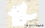 Classic Style Simple Map of Levice