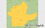 Savanna Style Simple Map of Levice