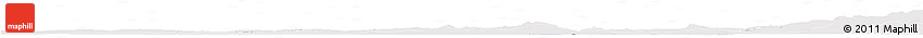 Silver Style Horizon Map of Nove Zamky, single color outside