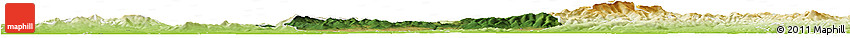 Satellite Horizon Map of Zlate Moravce, physical outside