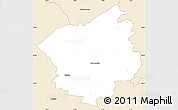 Classic Style Simple Map of Zlate Moravce