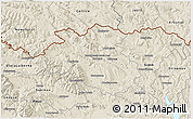 Shaded Relief 3D Map of Bardejov