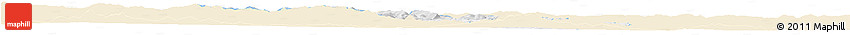 Classic Style Horizon Map of Bardejov, single color outside