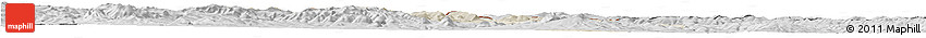 Shaded Relief Horizon Map of Bardejov, desaturated