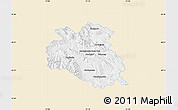 Classic Style Map of Bardejov, single color outside