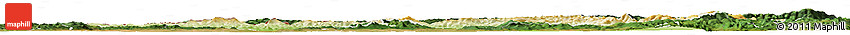 Physical Horizon Map of Trencin, satellite outside