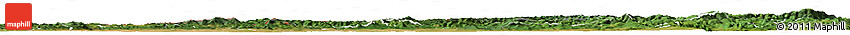 Satellite Horizon Map of Trencin