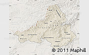 Shaded Relief Map of Trencin, lighten