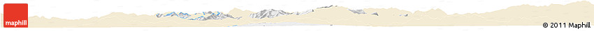 Classic Style Horizon Map of Prievidza, single color outside