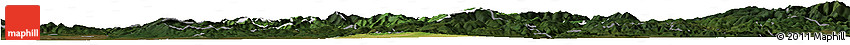 Satellite Horizon Map of Prievidza, darken