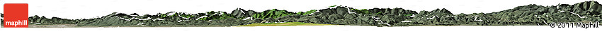 Satellite Horizon Map of Prievidza, semi-desaturated