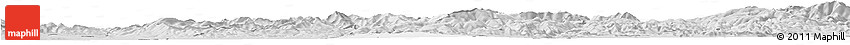 Silver Style Horizon Map of Prievidza