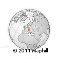 Outline Map of Hlohovec