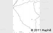 Blank Simple Map of Bytca