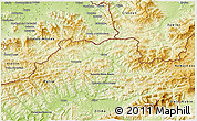 Physical 3D Map of Cadca