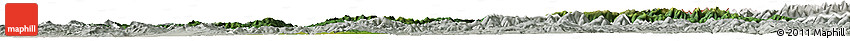 Satellite Horizon Map of Zilina, lighten, semi-desaturated