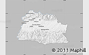Gray Map of Liptovsky Mikulas, single color outside