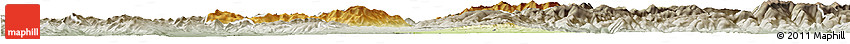 Physical Horizon Map of Martin, semi-desaturated