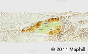 Physical Panoramic Map of Martin, lighten